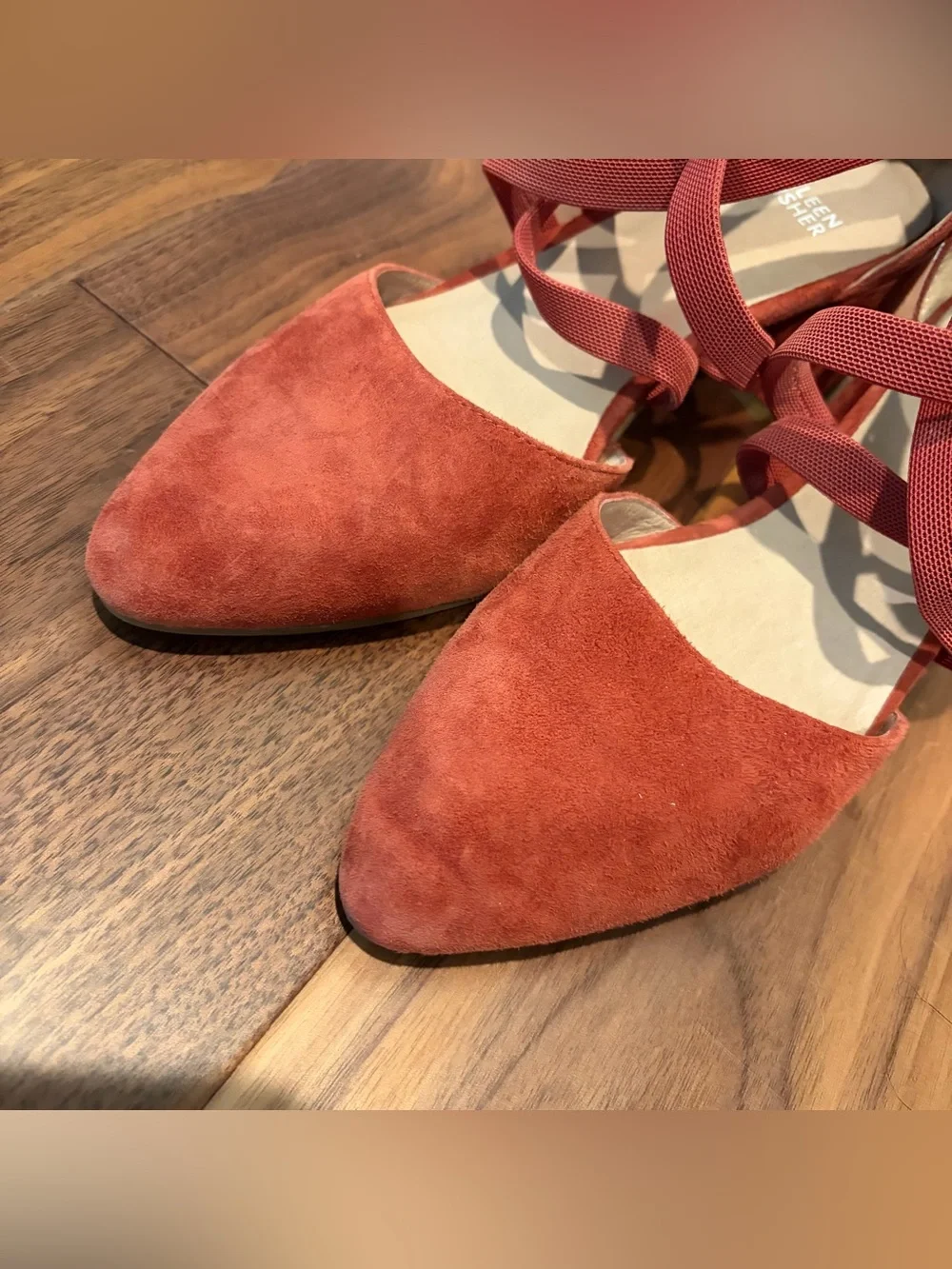Eileen Fisher Juku Pump Shoes in Cayenne.